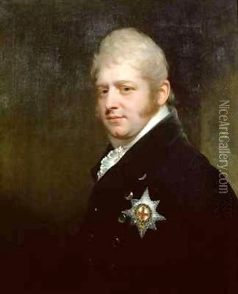 Portrait of Adolphus Frederick, 1st Duke of Cambridge (1774-1850) Oil Painting - Sir William Beechey