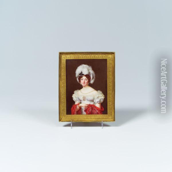 Portrat Lady Stuart De Rothesay Oil Painting - Adele Boguer