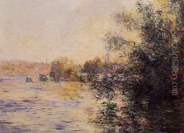 Evening Effect Of The Seine Oil Painting - Claude Oscar Monet