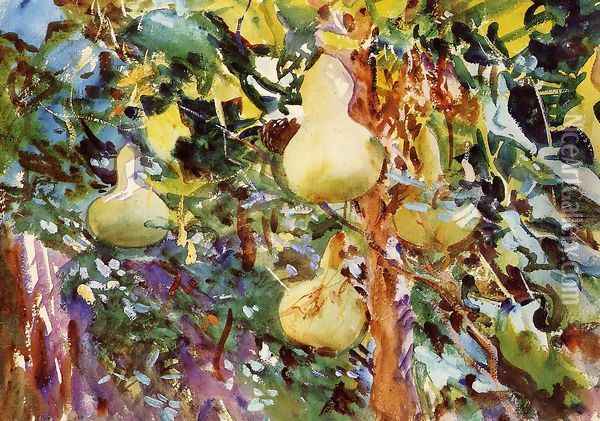 Gourds Oil Painting - John Singer Sargent