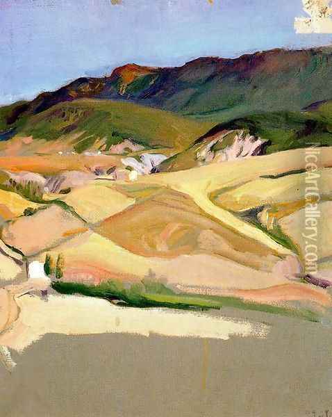 Around Jaca 2 Oil Painting - Joaquin Sorolla Y Bastida