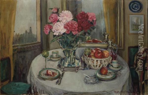 La Salle A Manger Oil Painting - Marie Berton-Maire