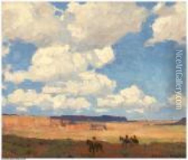 Summer Cloud Oil Painting - Edgar Alwin Payne
