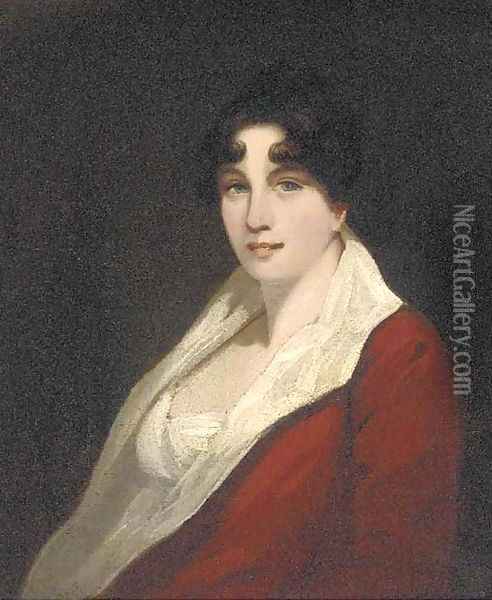 Portrait of a lady Oil Painting - Sir Henry Raeburn