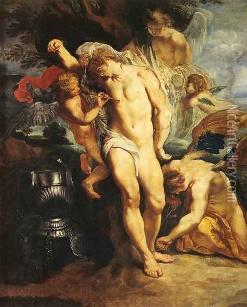 The Martyrdom of St Sebastian Oil Painting - Peter Paul Rubens