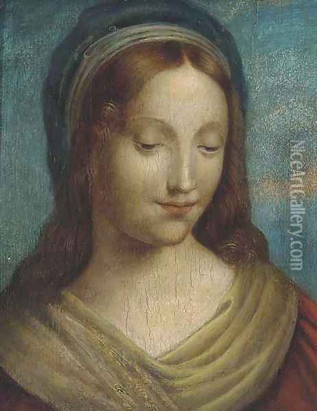 Saint Mary Magdalene Oil Painting - Domenico Puligo