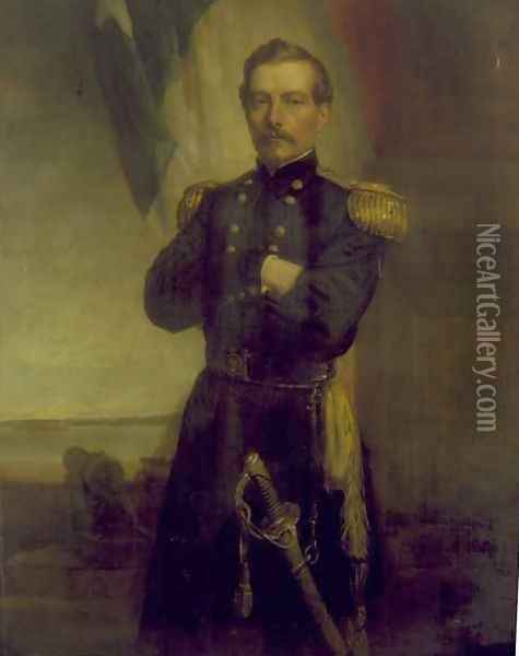General Pierre GT Beauregard Oil Painting - George Peter Alexander Healy