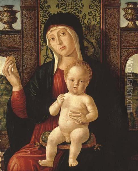The Madonna And Child Oil Painting - Giovanni di Niccolo Mansueti