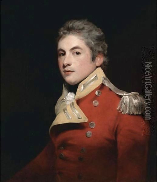 Portrait Of George Gordon, 5th Duke Of Gordon Oil Painting - John Hoppner