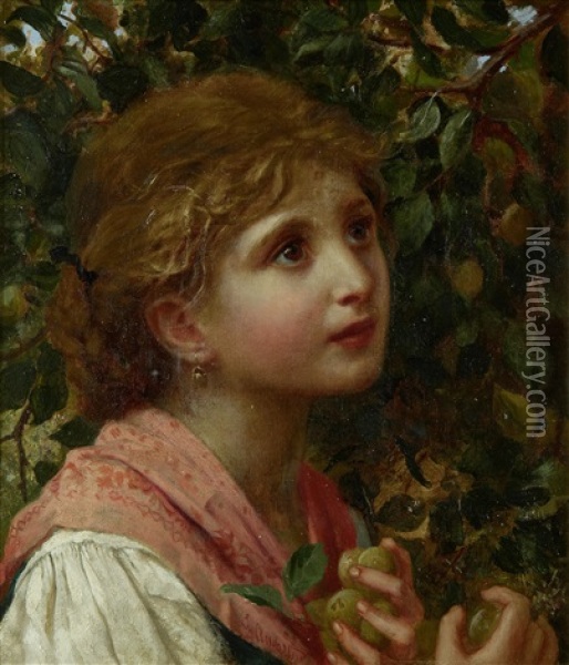 Embarrassed With Riches Oil Painting - Sophie Anderson