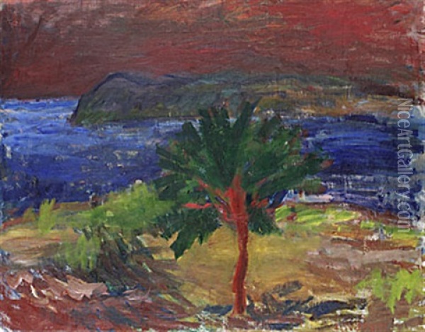 Vid Havet, Stenungson Oil Painting - Ivan Ivarson