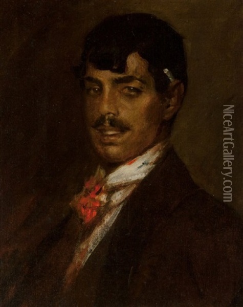The Spanish Dude Oil Painting - William Merritt Chase