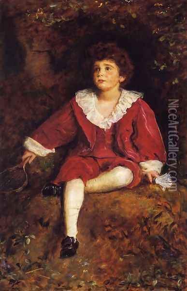 The Honourable John Nevile Manners Oil Painting - Sir John Everett Millais