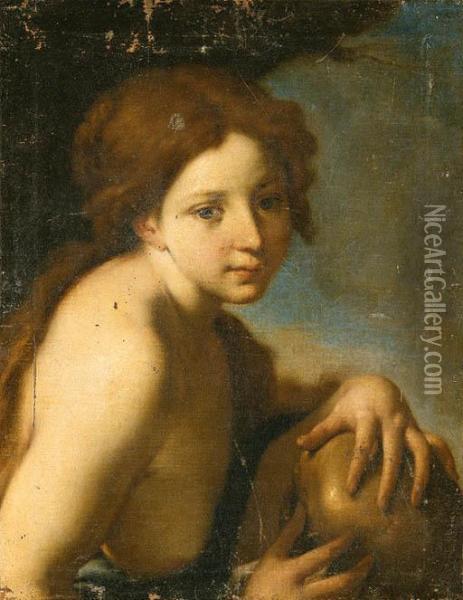The Penitent Magdalen Oil Painting - Carlo Cignani