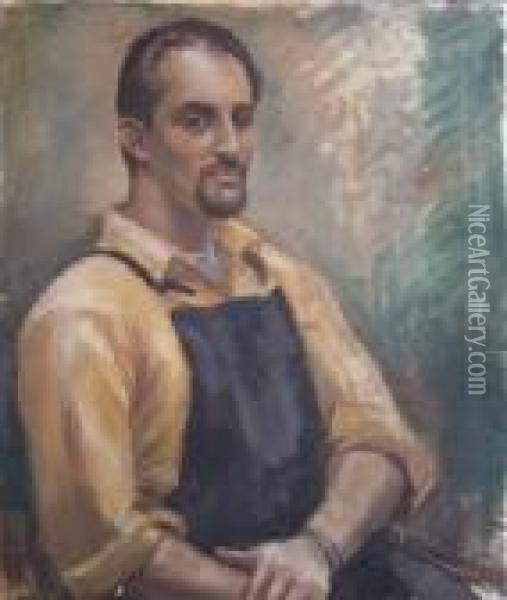 Portrait D'homme Oil Painting - Walter Richard Sickert