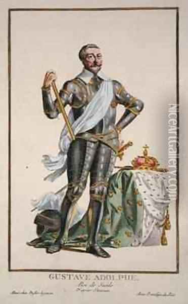 Gustavus IV Adolphus 1778-1837 King of Sweden Oil Painting - Pierre Duflos