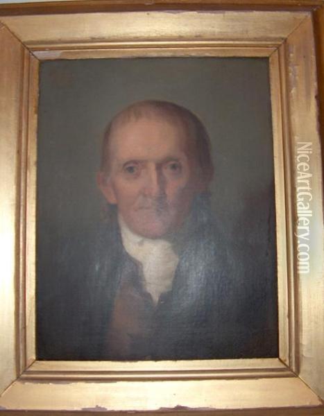 Portrait Of Thomas Livezey Oil Painting - Thomas Sully
