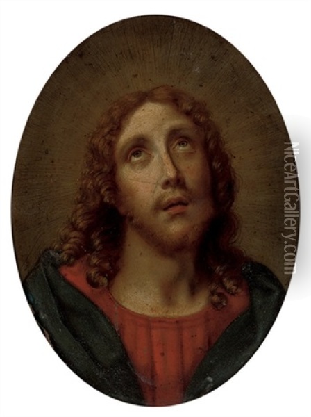Christ The Savior Oil Painting - Carlo Dolci