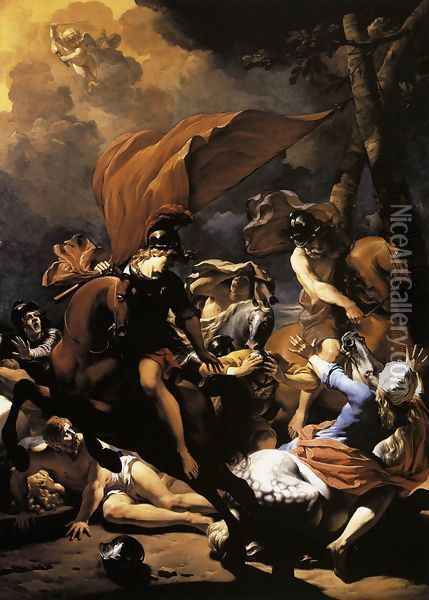 The Conversion of Paul 1662 Oil Painting - Karel Dujardin