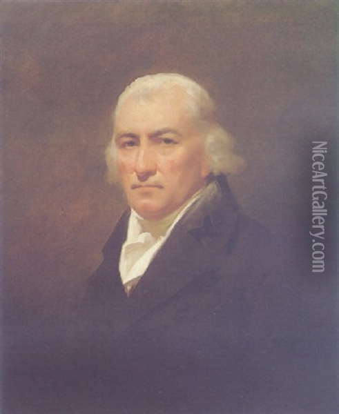 Portrait Of James Edgar Of Auchingramont Oil Painting - Sir Henry Raeburn