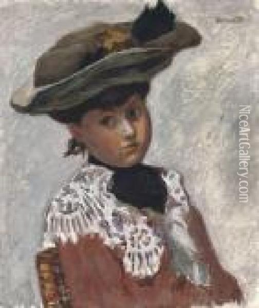 It De Jeune Femme Oil Painting - Pierre Bonnard
