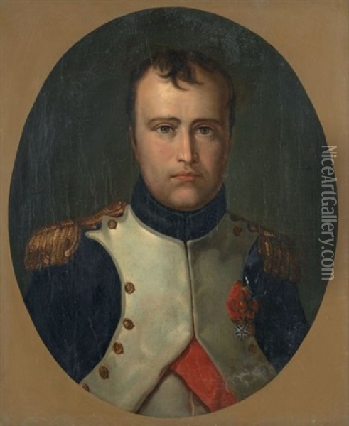 Napoleon Ier En Uniforme De Colonel Des Grenadiers A Pied De La Garde Oil Painting - Francois Pascal Simon Gerard