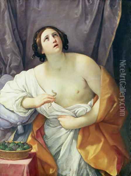 The Death of Cleopatra Oil Painting - Guido Reni