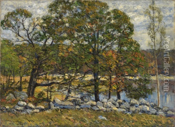 Landscape Oil Painting - John Wesley Beatty