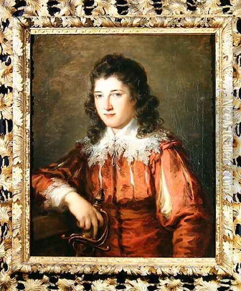 Portrait of Thomas Reade Oil Painting - Angelica Kauffmann