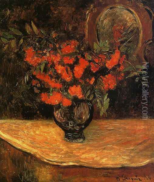 Rowan Bouquet Oil Painting - Paul Gauguin