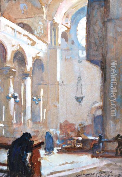 San Marco, Venezia Oil Painting - Willy Sluyters