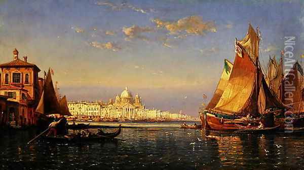 Venice Oil Painting - James Holland