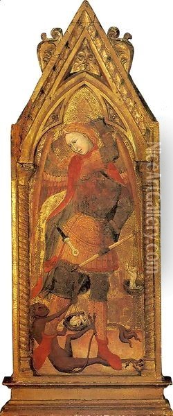 Saint Michael Oil Painting - Andrea di Bologna
