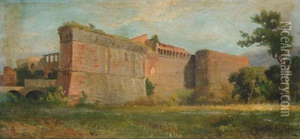 Castello Oil Painting - D'Ancona Vito
