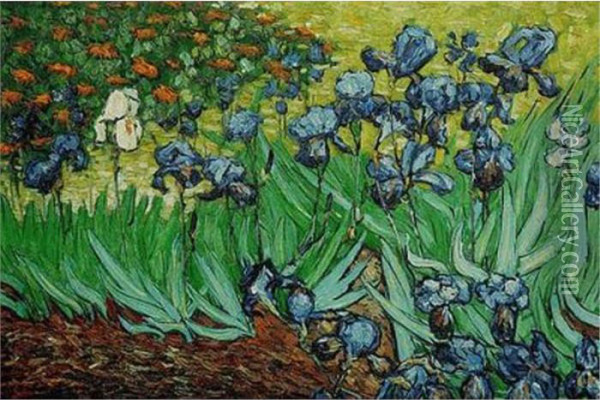 Reaper At Sunrise Oil Painting - Vincent Van Gogh