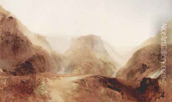 Italian landscape Oil Painting - Joseph Mallord William Turner