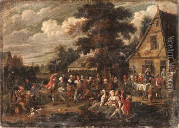Ii, D Oil Painting - David The Younger Teniers
