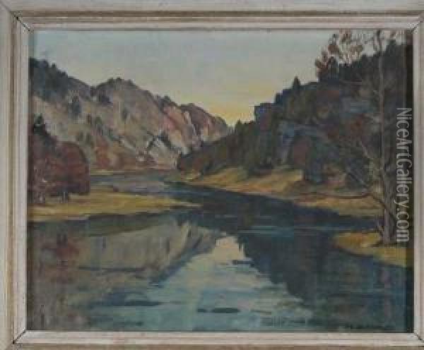 Riviere Oil Painting - Henry H. Sands