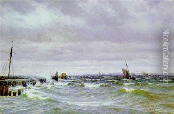 Hellebaek Oil Painting - Vilhelm Karl Ferdinand Arnesen
