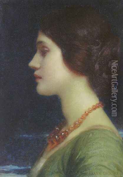Portrait of Dora Oil Painting - Sir Thomas Francis Dicksee