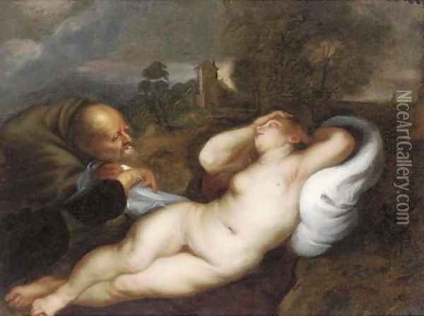 Unequal love Oil Painting - Sir Peter Paul Rubens