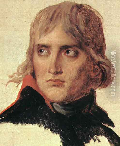 Bonaparte (unfinished) 1798, Oil Painting - Jacques Louis David