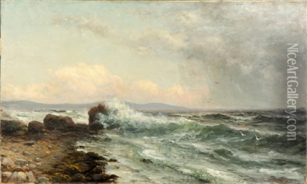 Seascape Oil Painting - Jonathan Bradley Morse