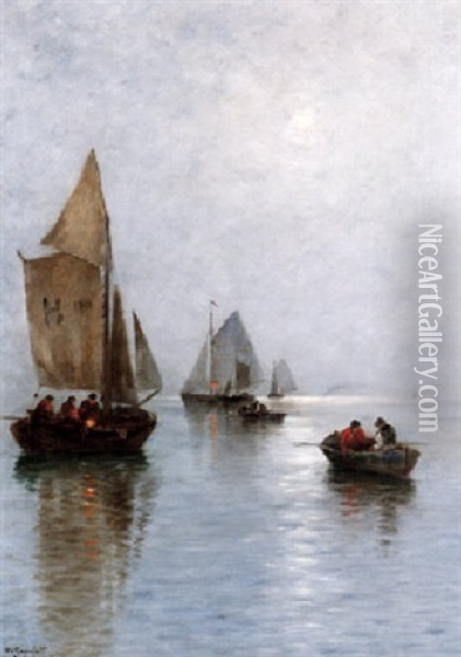 Batar I Mansken Oil Painting - Wilhelm von Gegerfelt