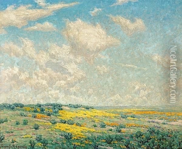 Antelope Valley Oil Painting - Granville Redmond