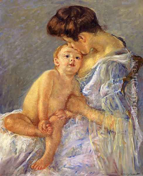Motherhood II Oil Painting - Mary Cassatt