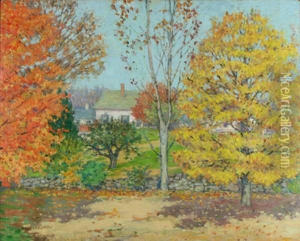 Autumn Vista Oil Painting - Clara Fairfield Perry