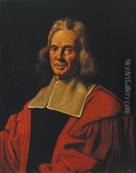 Portrait D'un Capitoul De Toulouse Oil Painting - Antoine Durand