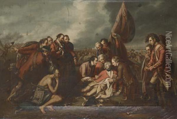 The Death Of Wolfe Oil Painting - Benjamin West