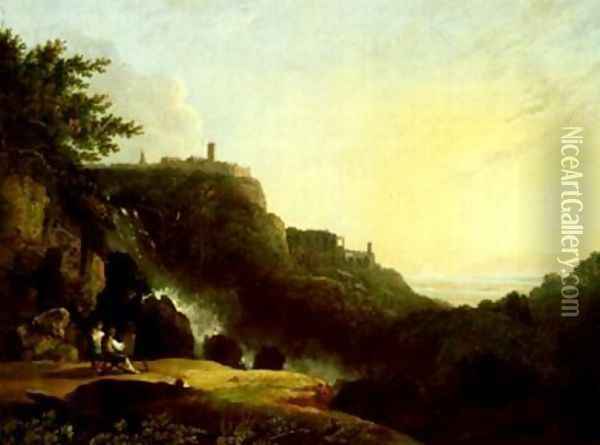 A Guide to Worldwide Locations Oil Painting - Claude-joseph Vernet